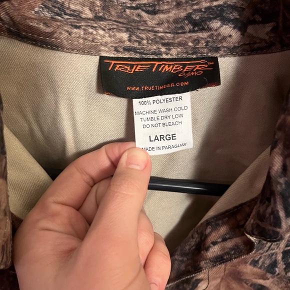 True Timber Button Up - Picture 2 of 2